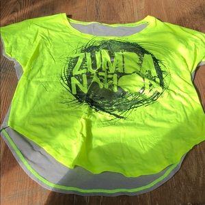 Zumba Nation Crop Tee